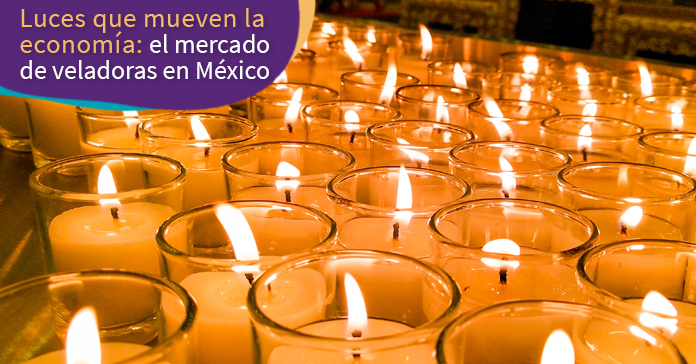 Luces que mueven la economía: el mercado de veladoras en México